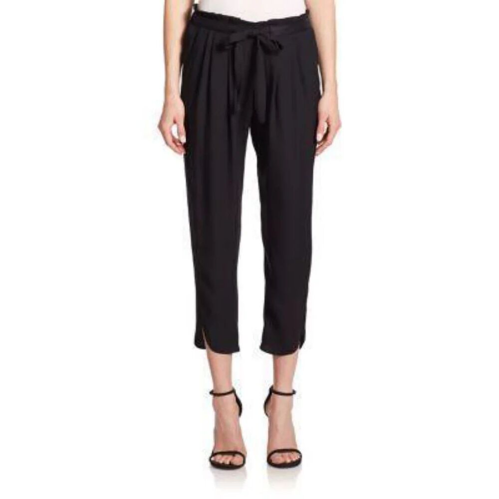 Ramy Brook Black Cropped Pants